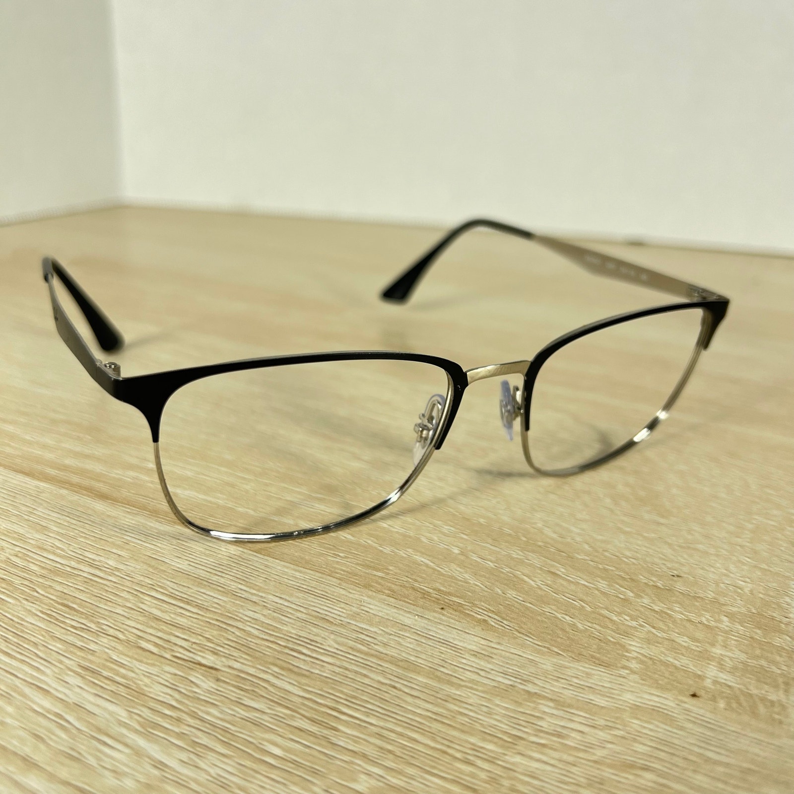 Ray-Ban Rb6421 2997 Eyeglasses Black Matte Metal Frame 54-18-145